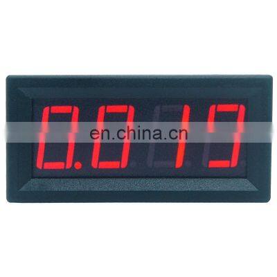 4 digits bit Ammeter Current Panel Meter Gauge 0.56inch Red LED 0-9.999A, Amp Panel Meter 5A Current Tester Detector for Car