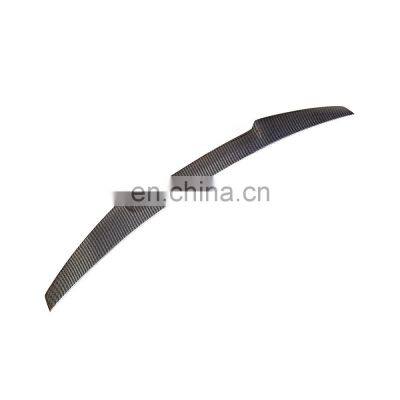 Carbon Fiber Rear Spoiler Wing for BMW E46 3 Series 4-Door Sedan M Style Window Roof 1996-2005