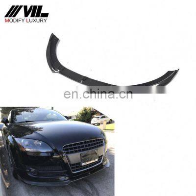 TT 8J Carbon Fiber Front Bumper Lip for Audi TT 8J MK2 08-09