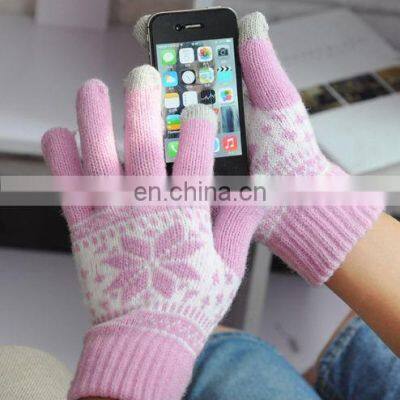 Unisex Christmas Xmas Touch Screen Mobile Warm Winter Magic Gloves