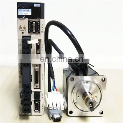 SGMJV-01AAA6C+SGDV-R90A11B 100W with braking AC servo motor+ drive