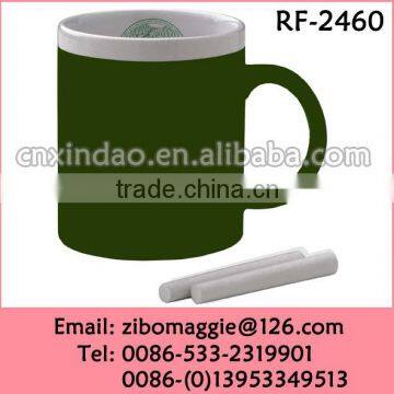 Can Shape Assorted Colored Porcelain Chalk Mug for Mugs and Cups Wholesale