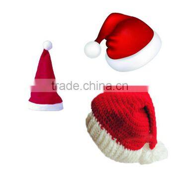 Low Price Fabrics Knit Santa Hat for Christmas Day photo-6