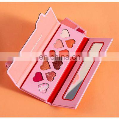 Mini Single Eye Shadow Pigment Make Up Packaging Boxes Cruelty Free Empty Bulk Wholesale Lip Palette Custom Make