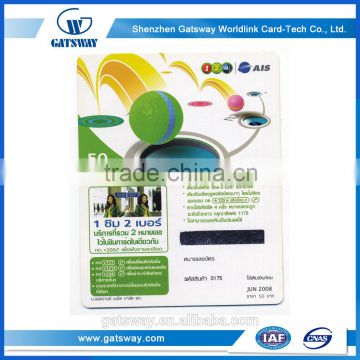 Shenzhen High Quality Prepaid Mobile Calling Card