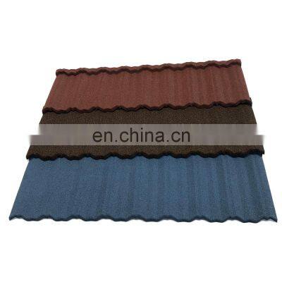 Factory tiles for roof stone chips coated color coating roofing sheets flat classic tiles