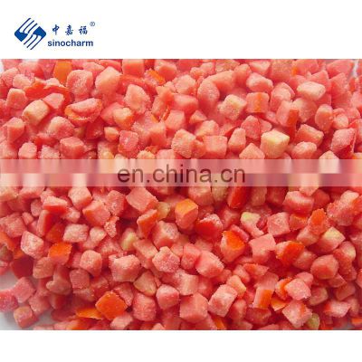 Frozen Vegetable IQF Roma Tomato Dices