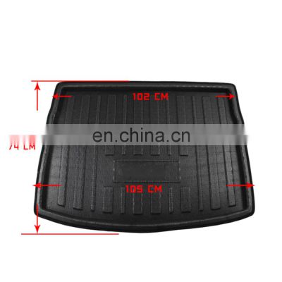 Car Suitable for Fit Trunk Floor Mat Anti Skid Cargo Liner For VW Golf 7 Mk7 2014-2017