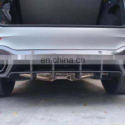 RUNDE 2015-2019 GLC Brilliant Quality TopCa Style Carbon Fiber Rear Diffuser For Mercedes GLC GLC63 X253 W253 photo-4