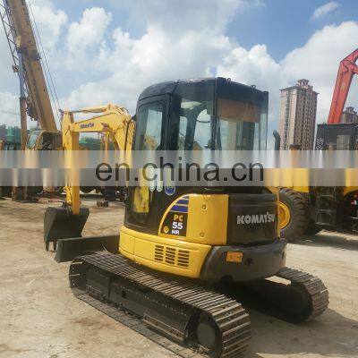 Komatsu Cheap Used PC55 Mini Crawler Excavator on Sale in Shanghai photo-3