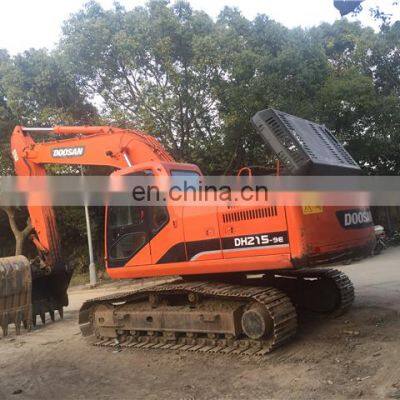 low working hours doosan nearly new crawler excavator DH215 DH215-9 DH215-9E doosan digger for sale