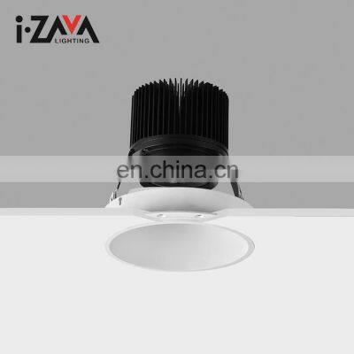 New Design Aluminum Recessed Mounted Cob Indoor Living Room Bedroom 25W 30W 36W Led Spotlight