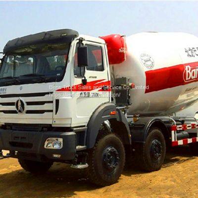 12 Cubic Meters Beiben North Benz 8x4 Mixer Truck 3138B photo-3