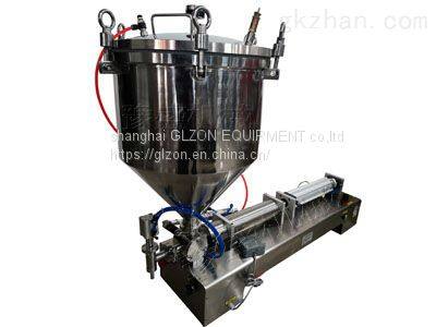 Pressurized ointment filling machine