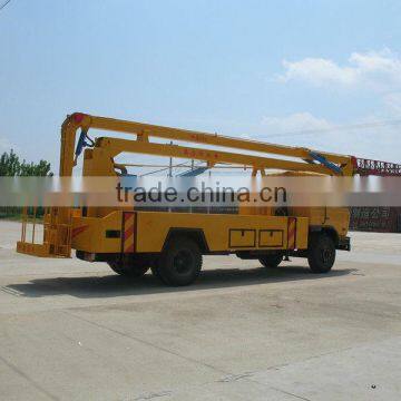 Hot! Dongfeng 4*2 20m hydraulic aerial cage truck