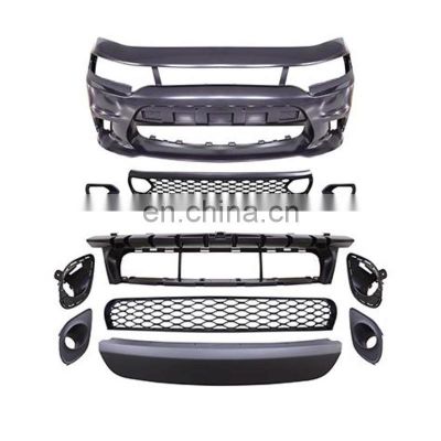 Dodge Auto Part Car Bumper 2019 Hellcat Front Bumper With Fog Lamp Hole For Dodge Charger 2015