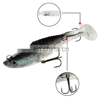 JOHNCOO Bait Fish Lure 12g 15g Jig Soft Body Saltwater Bass Fishing Lures Soft Lead Lure photo-4