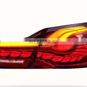 Upgrade to 2021 dragon scale LED M4 style taillamp taillight rearlamp rear light for BMW 4series F32 F36 F82 tail lamp 2013-2020