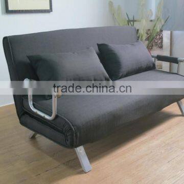 Modern Living Room Steel Structure Cheap Fabric Sofa Bed Folding Futon Sofa Bed China Supplier