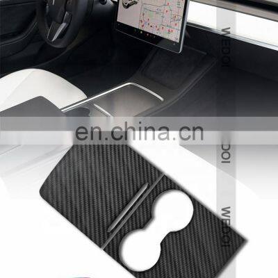 Central Control Panel Decoration Paste For Tesla Model3 Luxury High Quality Baking Lacquer for Customized photo-2