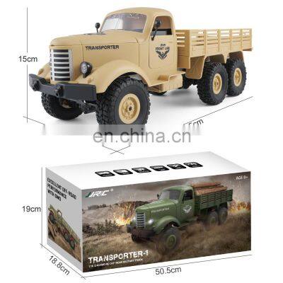 Rc Car JJRC Q60 1/16 Military Truck With rc Rock Crawler Six Wheel rc Car Toy