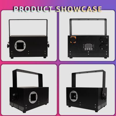 Direct Supply 2W Waterproof RGB Star Laser Light IP65 Full Color DMX512 Control Mode Auto photo-5