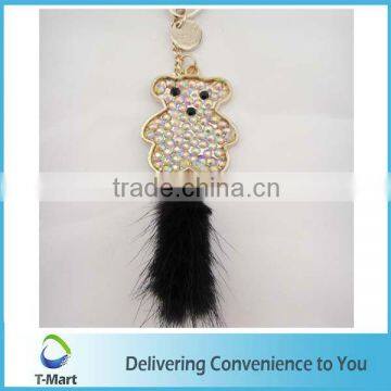 Sweet Crystal Bear Pendant design for bags, clothings, belts and all decoration