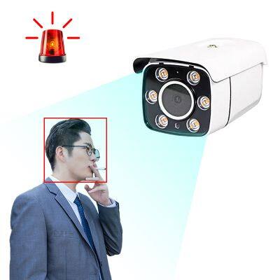 AI smoking recognition camera outdoor security camera 4k