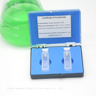 Quartz Cuvette is suitable for various brands of spectrophotometers