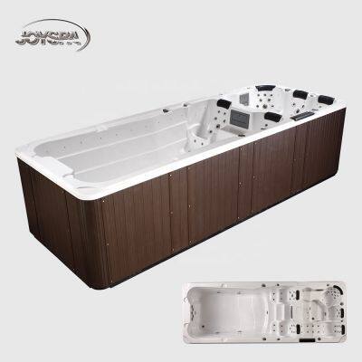 Large Above Ground Swim Spa Swimming Pool Kits Swimming Tub Factory