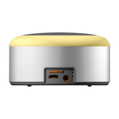 Custom Portable RGB BT Speaker 5.0 Verson Mini LED Light Bass Colorful Wireless Speaker photo-3