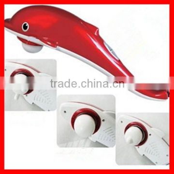 Neck Vibrating Personal Massager Dolphin Massage Hammer