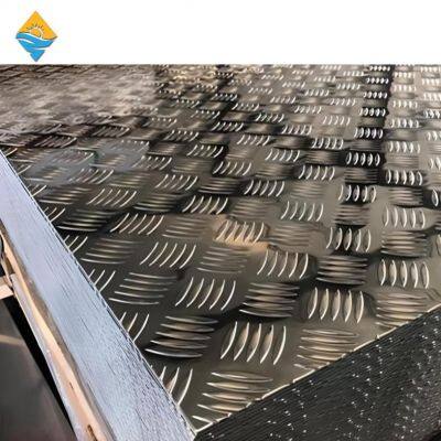 Embossed Aluminum Plate With Five Bar 1060,1050,1100,3003,5052,5754 photo-3