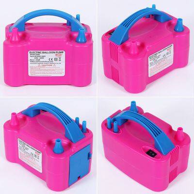 High Performance Battery Balloon Machine High Power Portable 220V Air Inflator Portable Electric Balloon Pump photo-4