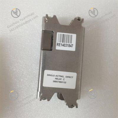 38B5786X132 EMERSON Single acting direct acting pneumatic relay