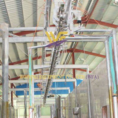 Cattle Slaughter Device Cow Bleeding Step Machine Cow Processing Conveyor Machine Abattoir