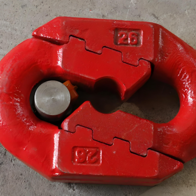 Circular Chain With Flat Connecting Ring