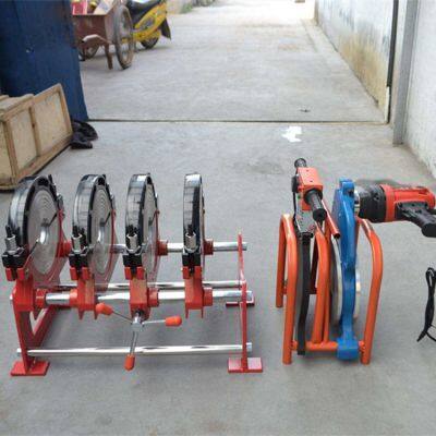 Гидравлический стыковой сварочный аппарат 90/250/400-630 для сварки ПЭ-труб большого диаметра, полуавтоматическое оборудование для сварки стыком методом термического плавления