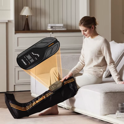 Wireless Heated Air Compression Leg Massager | Portable Calf Recovery Wraps | OEM/ODM Manufacturer