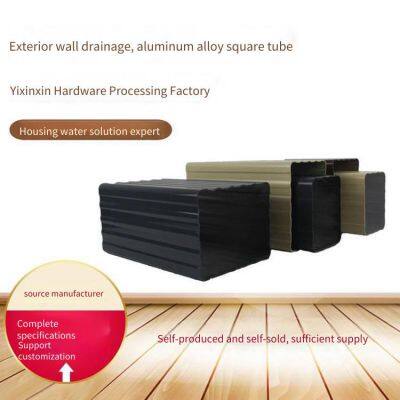 Водопроводные трубы большого диаметра для предприятий, характеристики алюминиевых дождевых труб, срок службы дренажных труб