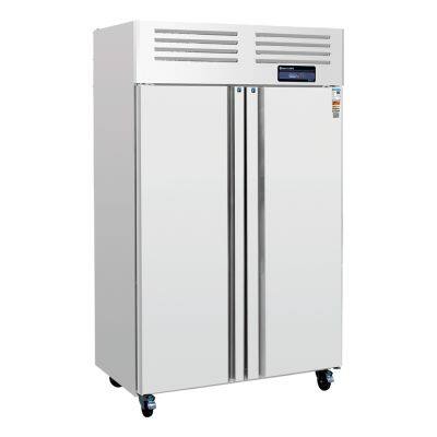 Chiller o congelador de doble puerta vertical de estilo europeo o refrigeradores y congeladores horizontales para la cocina de carne