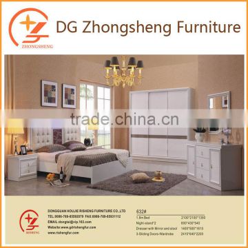 632 dongguan modern furniture wooden bedroom set furniture