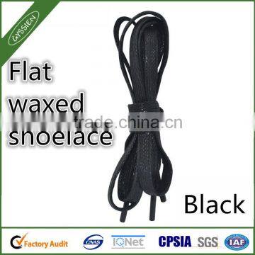 Cotton waxed shoelace shoestrings