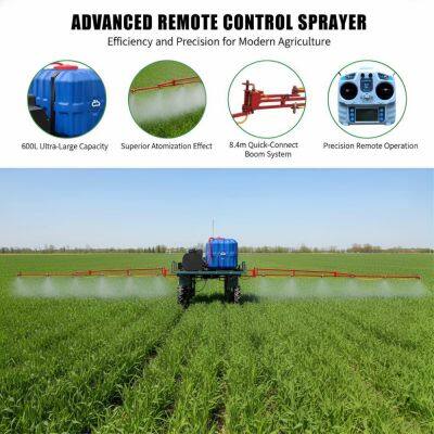 Vigorun SPRY600 Pulvérisateurs Euro 5/EPA Outils agricoles de culture Pulvérisateurs agricoles à télécommande avec pulvérisateur pour pneus Chine