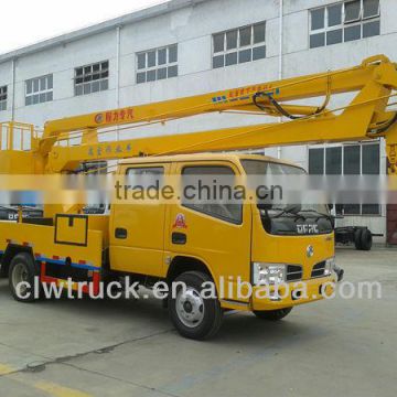 Dongfeng truck mounted aerial work platform,16m Aerial Platform Truck