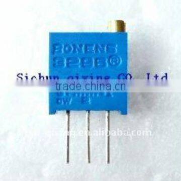3296W through hole potentiometer