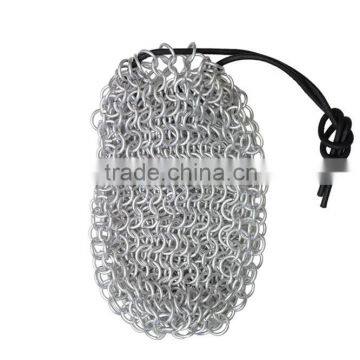 Stainless steel Chain Mail Belt Purse, Snack Bag Chainmail Bottle Holder Chainmail