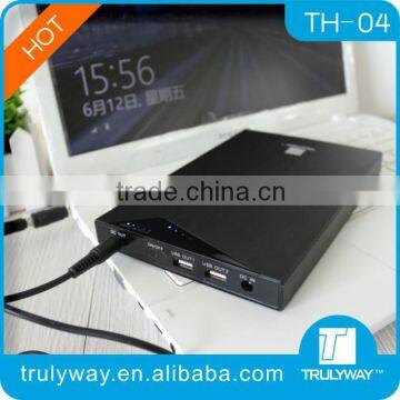 slim Aluminum 20000mAh power banks for laptop multifunction