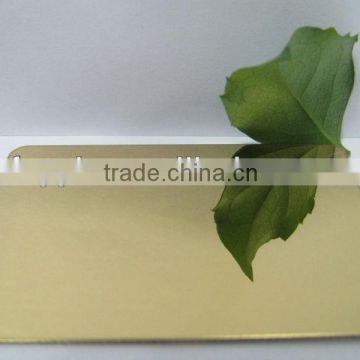 china Mirror champagne gold stainless steel