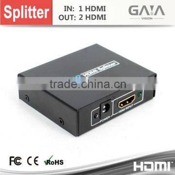 New 3D 4K*2K HDMI Splitter 1 input 2 outputs